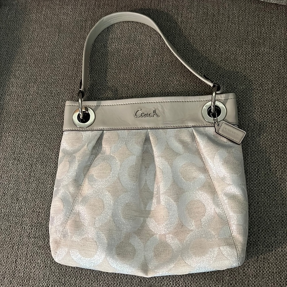 Coach- Ashley Art hippie bag